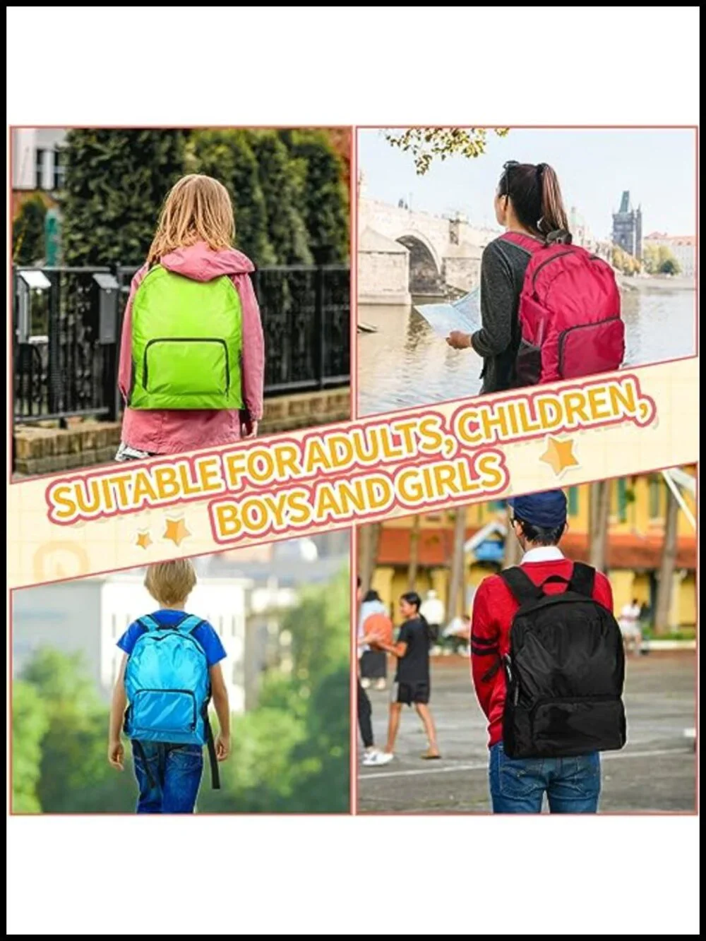 20-Piece Bulk Backpacks with Pencil Pouches Nylon Lightweight for School Travel